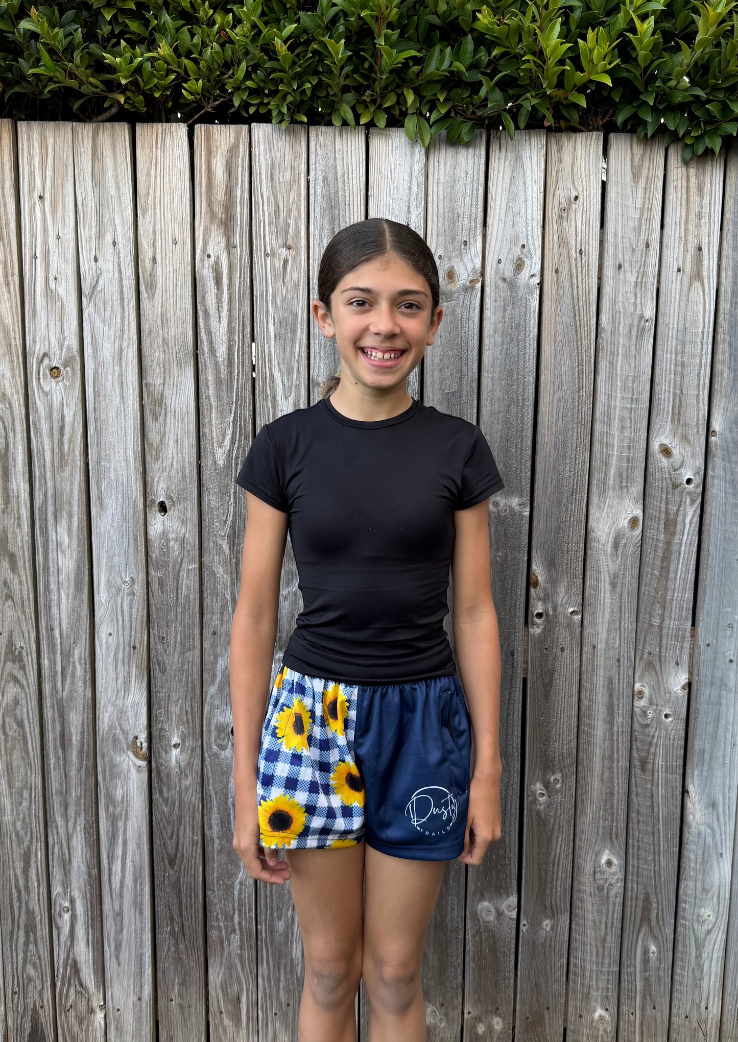 Kids Sunflower Footy Pants