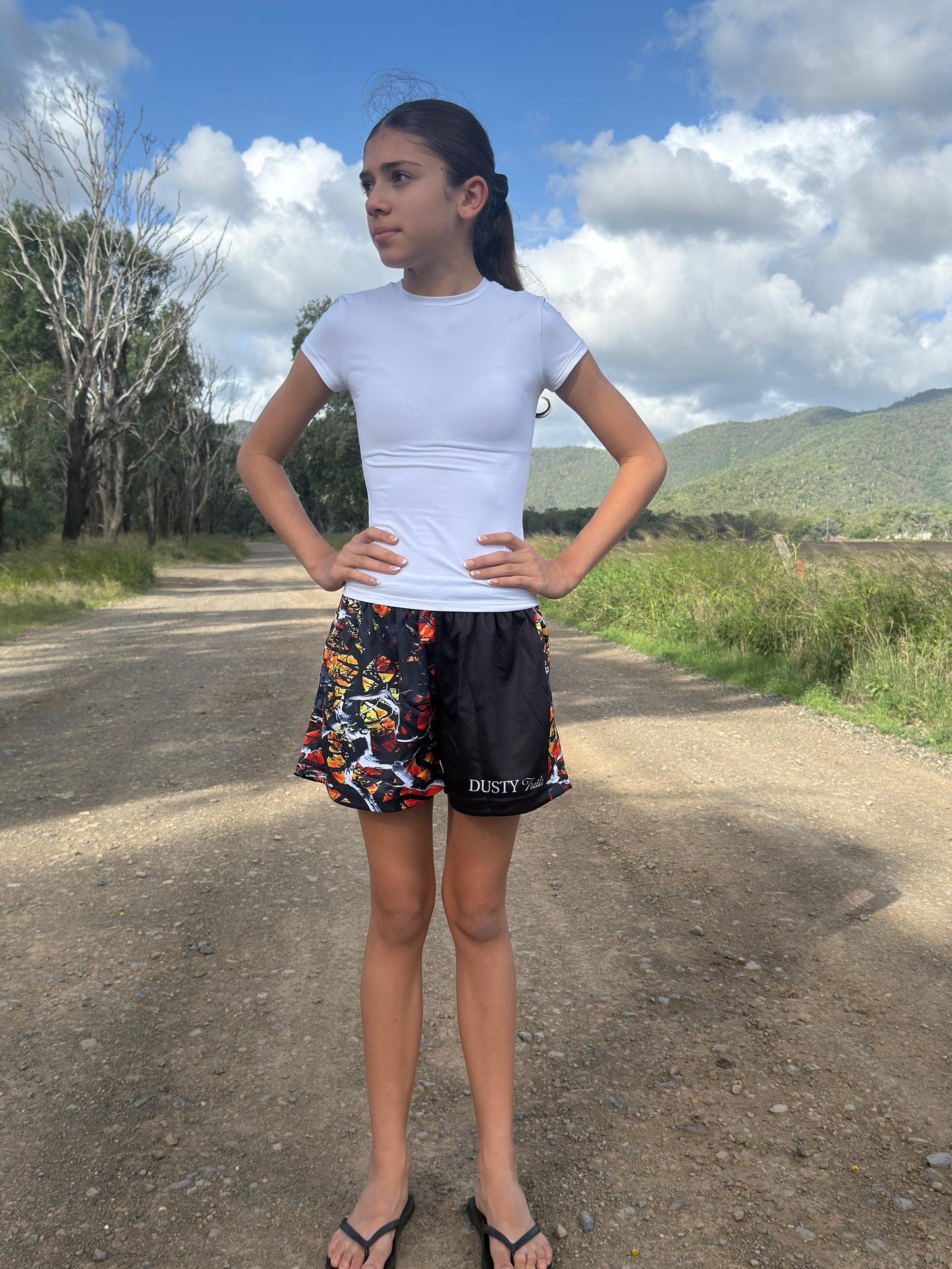 Mini Autumn Blaze Footy Pants