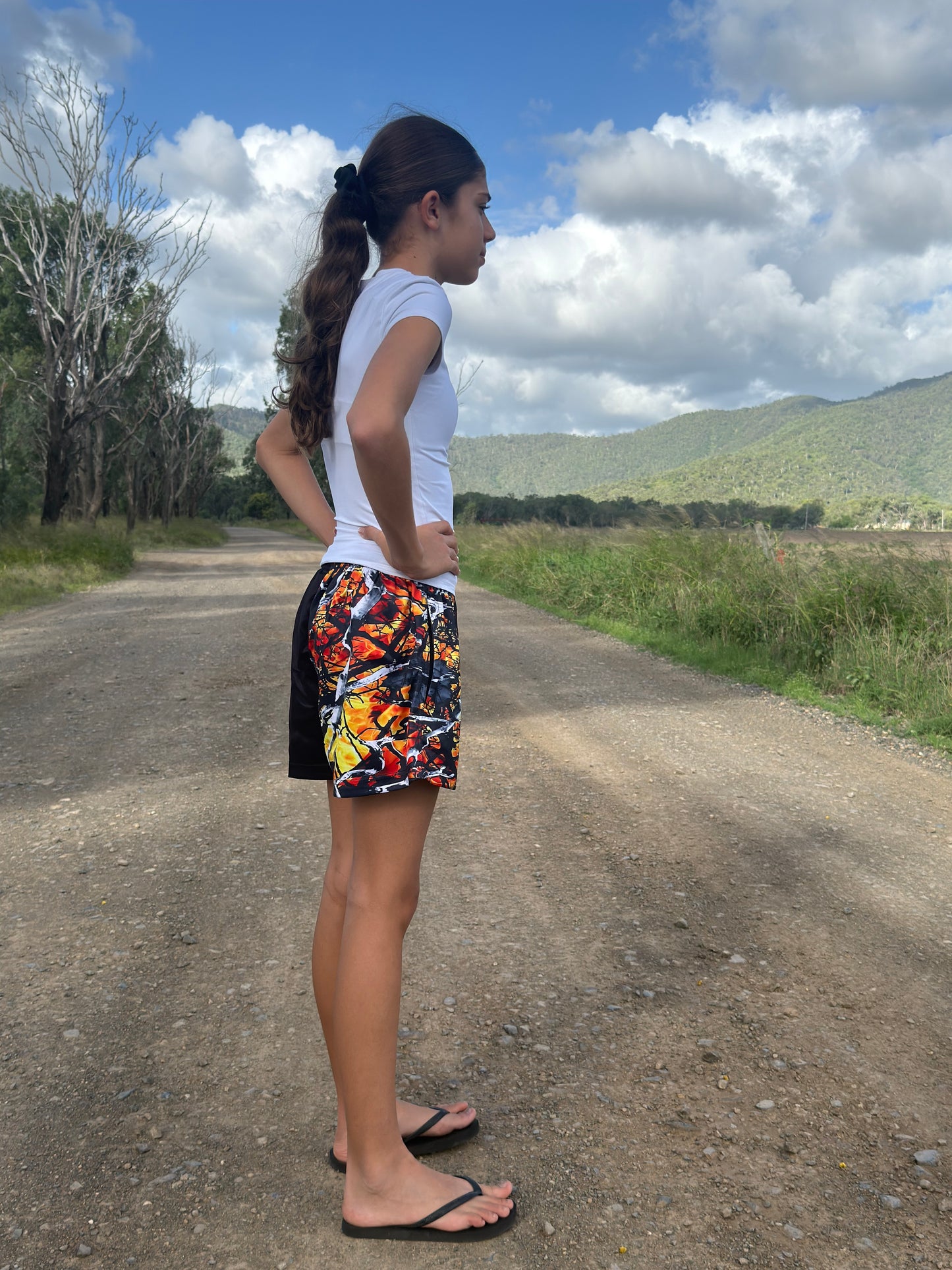 Mini Autumn Blaze Footy Pants