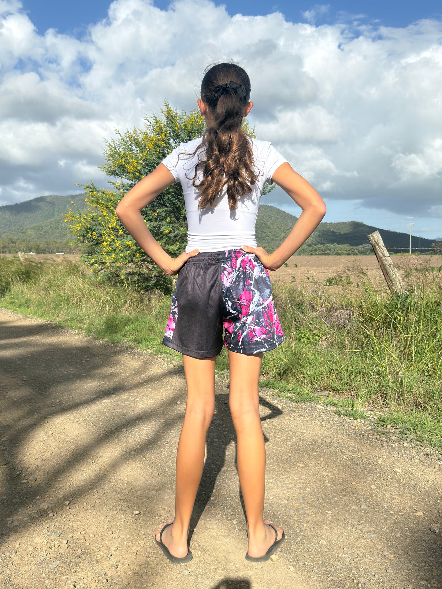 Mini Blush Harvest Footy Pants