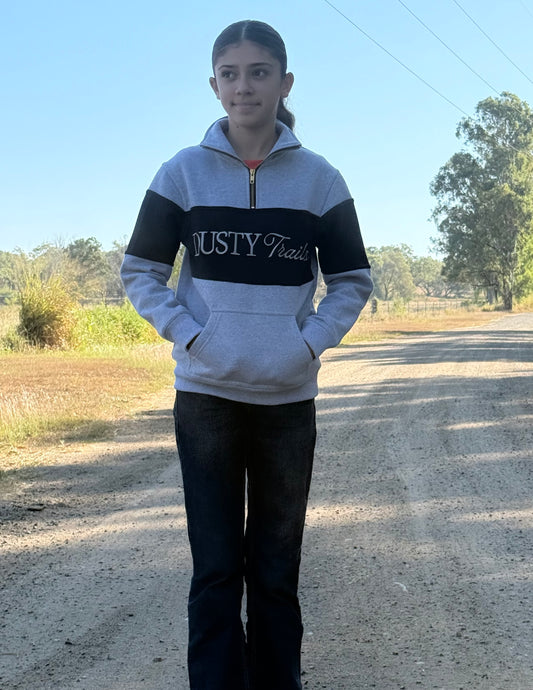 Mini Outback Navy Quarter Zip