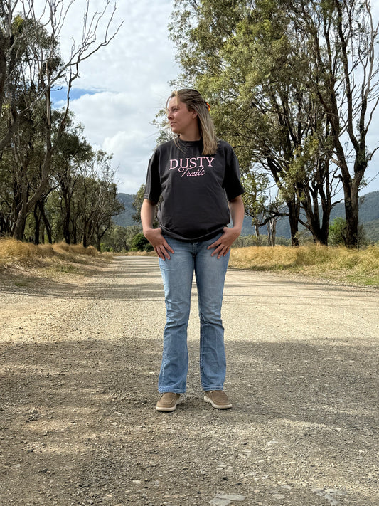Rustic Bloom Oversized Tee