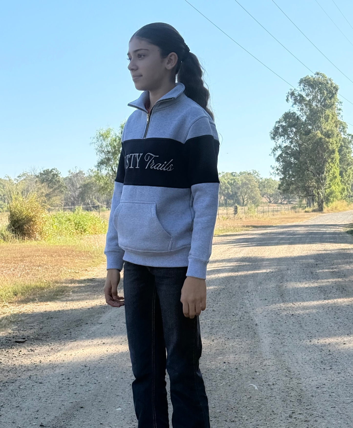 Outback Navy Quarter Zip