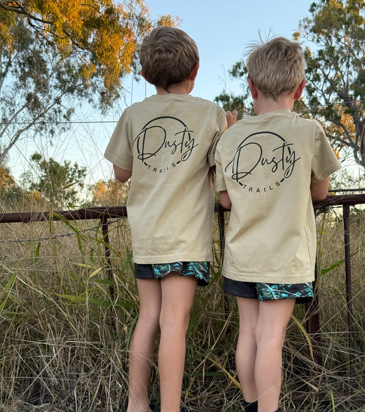 Kids Stone T-Shirt Black Logo