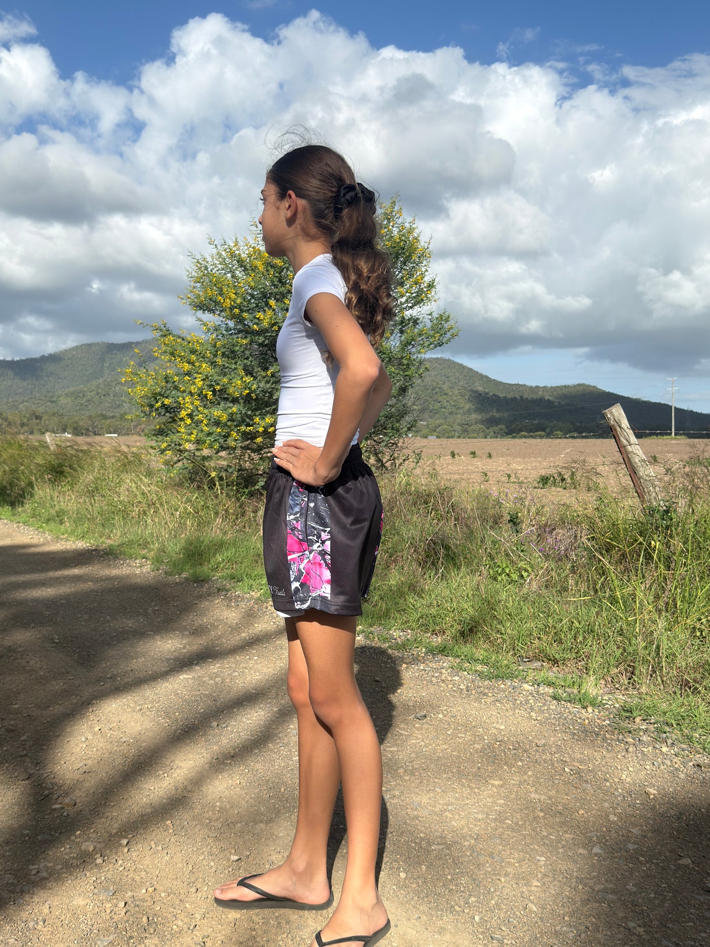 Mini Blush Harvest Footy Pants