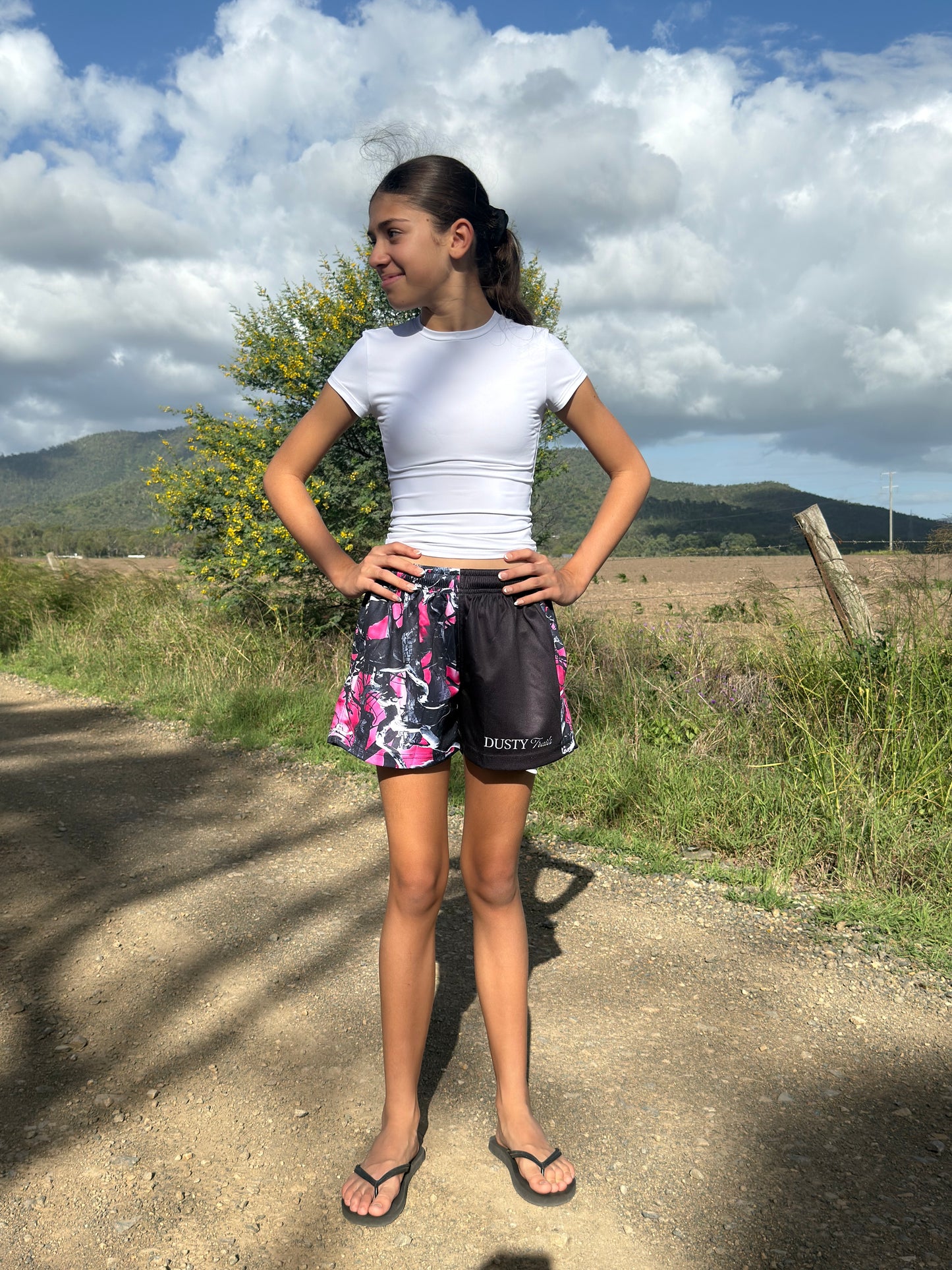 Mini Blush Harvest Footy Pants