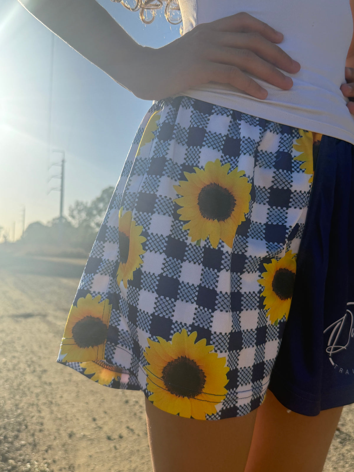 Sunflower Fields Footy Pants