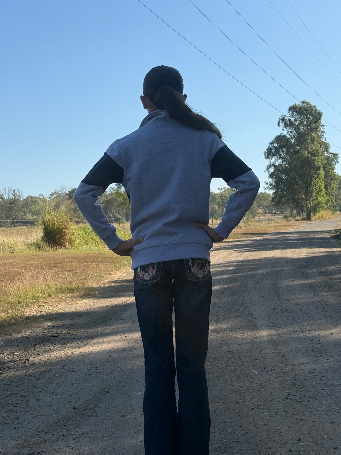 Outback Navy Quarter Zip