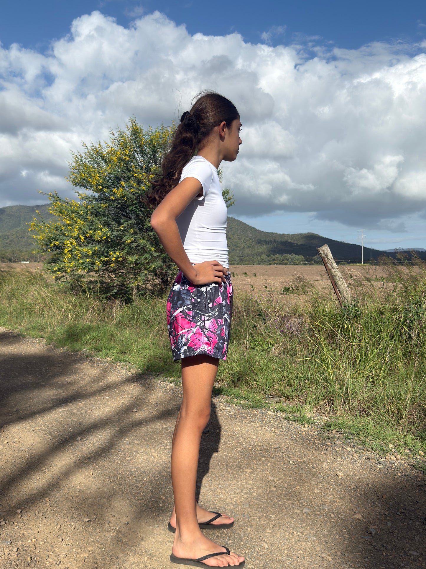 Mini Blush Harvest Footy Pants