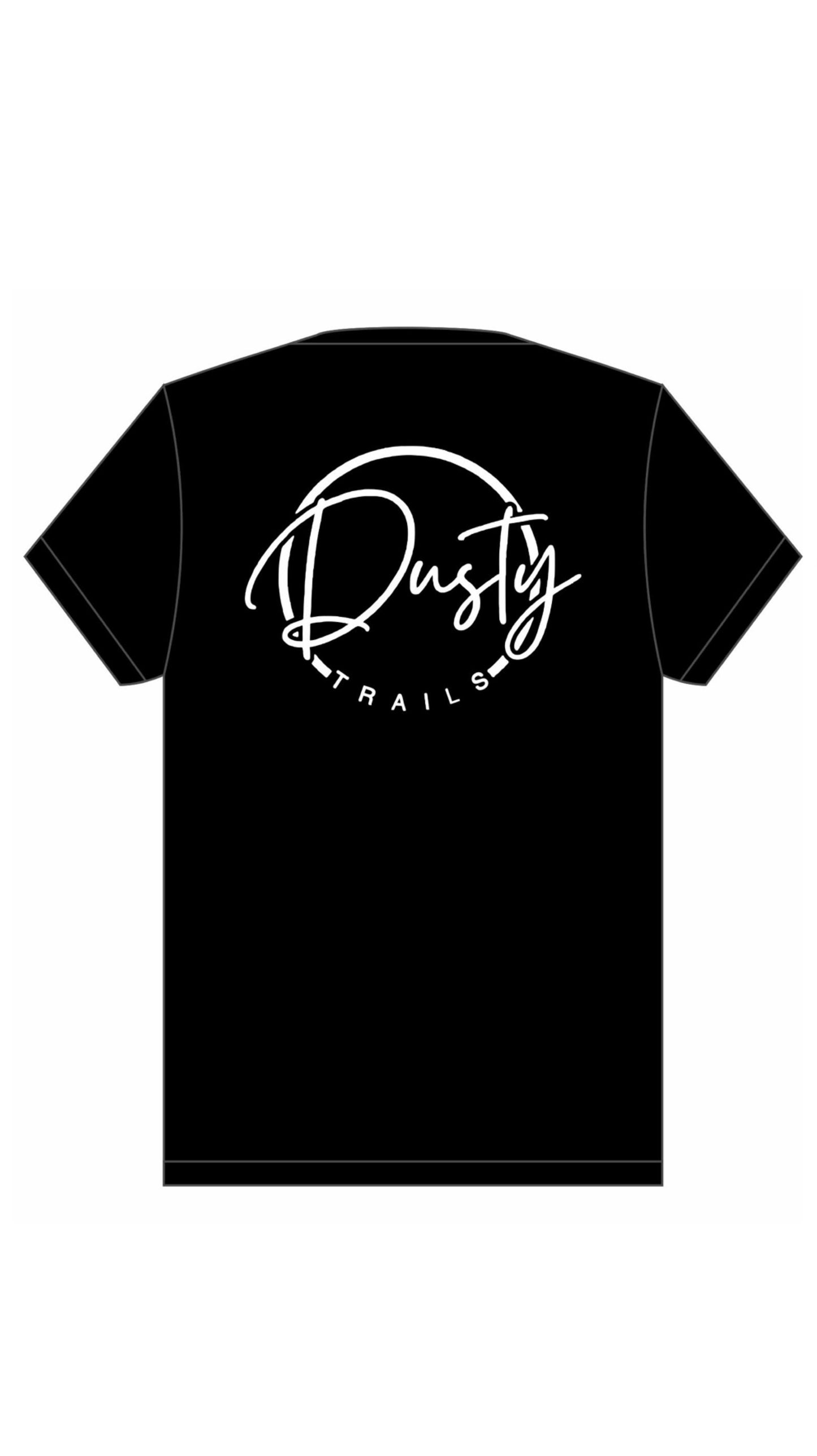 Kids Black T-Shirt White Logo