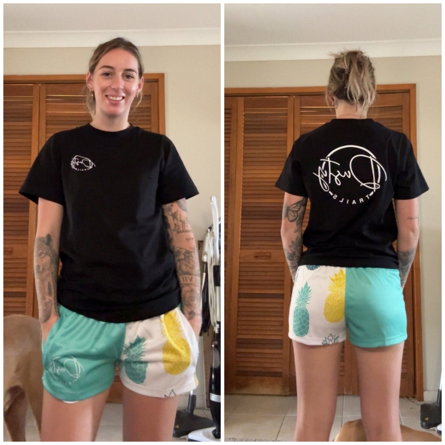 Pineapple Footy Pants