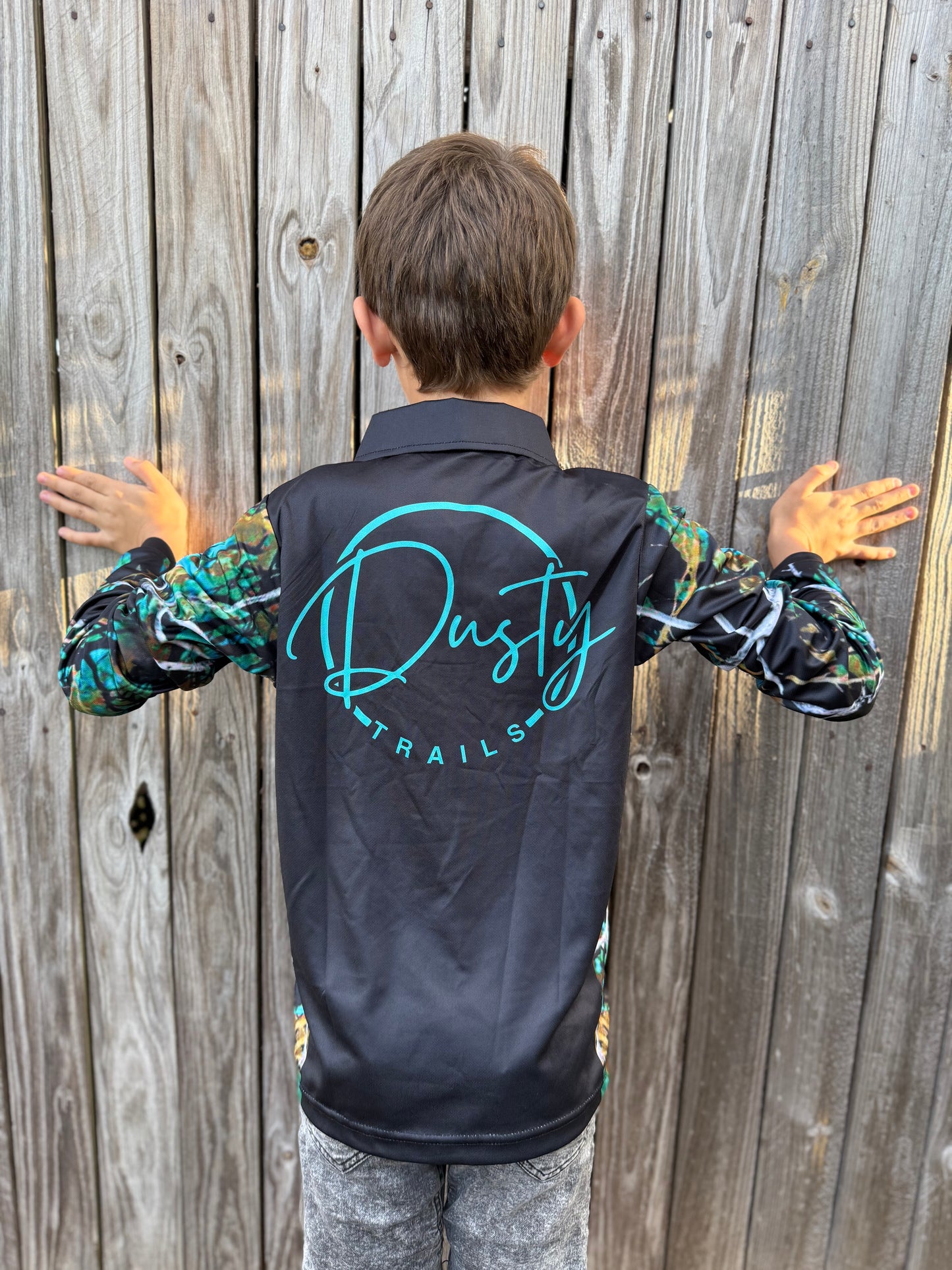Black & Blue Fishing Jersey
