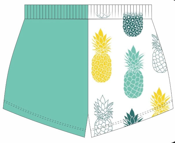 Pineapple Footy Pants