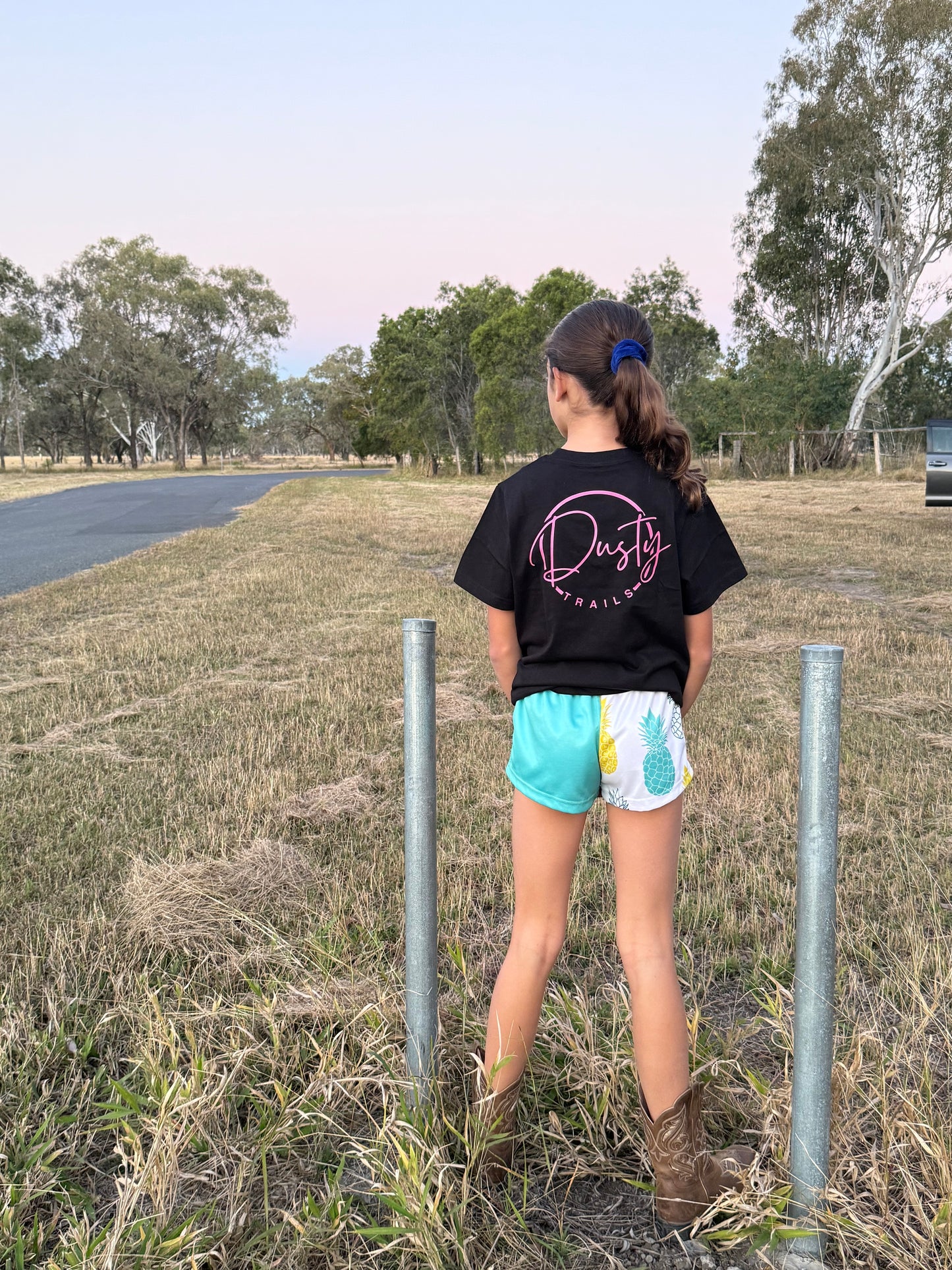 Kids Pineapple Footy Pants
