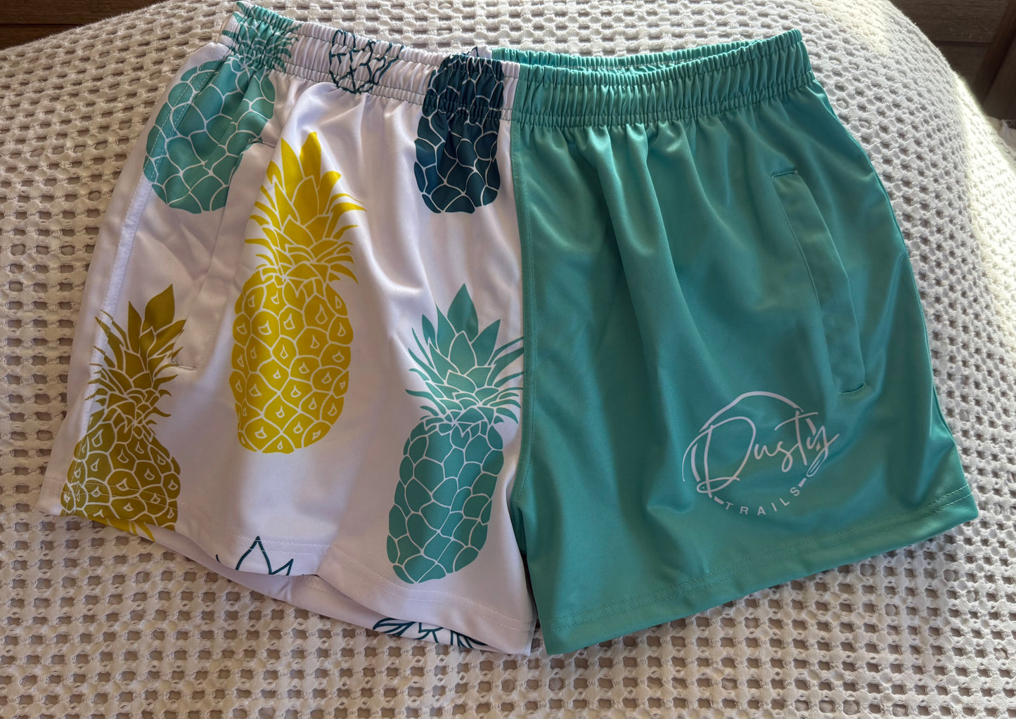 Kids Pineapple Footy Pants